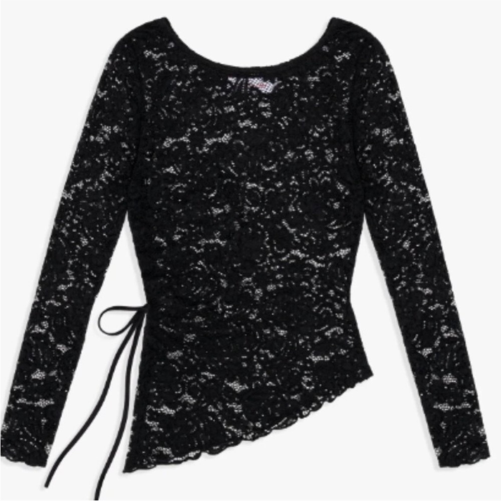 NWT Lisa Says Gah Jo Lace Top